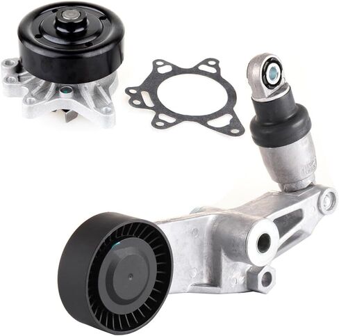 Scitoo 419-123 166200W093 حزام توتر مضخة المياه KIT 1998-2002 لـ Chevrolet Prizm 2003-2008 لـ Pontiac Vibe 2000-2005 لـ Toyota Celica 1998-2008 لـ Toyota Corolla 2003-2008 لـ Toyota Matrix in Saudi Arabia