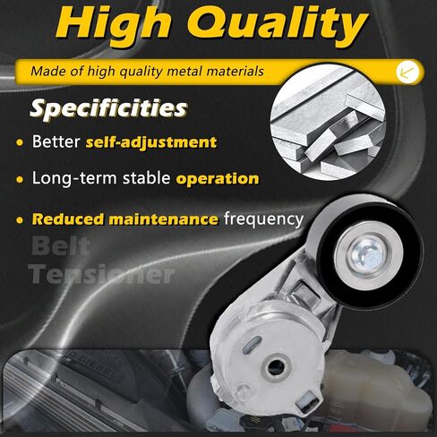 38178 AC Drive Belt Belt Telectly Assolbly مع بكرة لبويك رينير-ل Chevy Colorado Trailblazer Ext-لـ GMC Canyon Envoy XL XUV-لهاممر H3 H3T Ascender I-280 I-350 I-290 I-370 Bravada 9-7x in Saudi Arabia