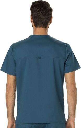 مجموعة فرك شيروكي الممتازة للرجال الحديثة FIT V-NECK TOP WW690 مع إغلاق زر الساق المدبب وداخل الرباط PANT WW140 in Saudi Arabia
