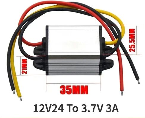 من 12 فولت إلى 3V 3.3V 3.7V 5V 6V 9V 3A إلى محول الجهد الكهربائي للمحول ، وحدة التخزين 12V24 إلى 5VV (12V24V إلى 7.5V 3A) in Saudi Arabia