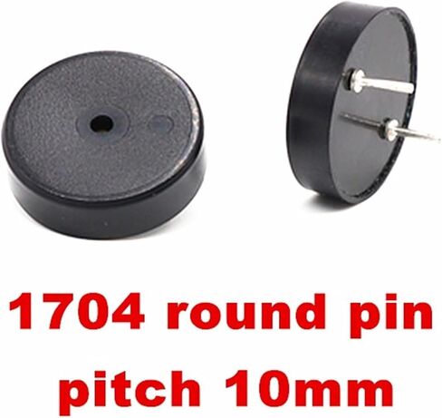 10pcs/lot 1255/1306/1407/1704/1707/2207/2208/2210 12 * 5.5mm 14 * 7mm 22 * 10mm Passive Buzzer Magnetic Anti-Lost Buzzer Loudspeaker(1707 Flat Needle) in Saudi Arabia