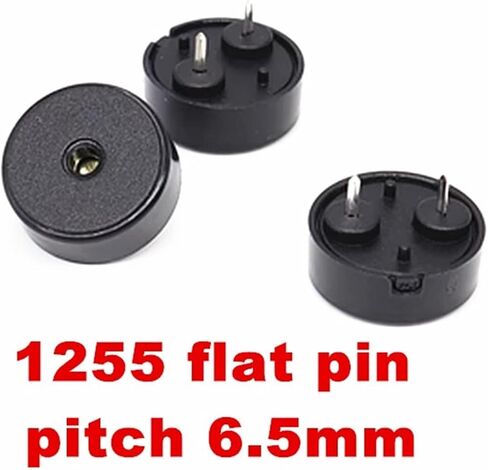 10pcs/lot 1255/1306/1407/1704/1707/2207/2208/2210 12 * 5.5mm 14 * 7mm 22 * 10mm Passive Buzzer Magnetic Anti-Lost Buzzer Loudspeaker(1707 Flat Needle) in Saudi Arabia