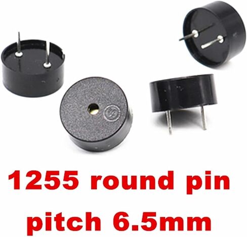 10pcs/lot 1255/1306/1407/1704/1707/2207/2208/2210 12 * 5.5mm 14 * 7mm 22 * 10mm Passive Buzzer Magnetic Anti-Lost Buzzer Loudspeaker(1707 Flat Needle) in Saudi Arabia