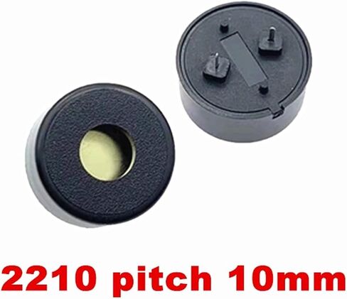 10pcs/lot 1255/1306/1407/1704/1707/2207/2208/2210 12 * 5.5mm 14 * 7mm 22 * 10mm Passive Buzzer Magnetic Anti-Lost Buzzer Loudspeaker(1707 Flat Needle) in Saudi Arabia