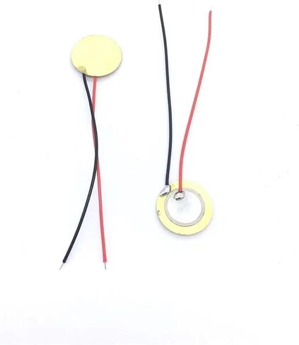 10pcs Piezoelectric Piezo Ceramic Wafer Plate Sounder Sensor Dia 12MM/15MM/18MM/20MM/27MM/35MM/50MM for Buzzer Loudspeaker(10pcs 12MM) in Saudi Arabia