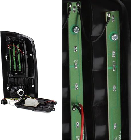 AKKON - For 03-06 Dodge Ram 1500 2500 3500 LED DRL Light Tube Black Tail Brake Light Lamp Assembly in Kuwait