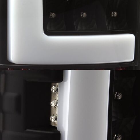 AKKON - For 03-06 Dodge Ram 1500 2500 3500 LED DRL Light Tube Black Tail Brake Light Lamp Assembly in Kuwait