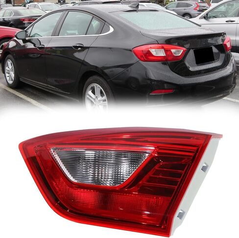 Taillight Assembly Compatible with 2016 2017 2018 Chevrolet Cruze Driver Side Outside Rear Tail Light Assembly Tail Lights Rear Light Taillights Turn Signal, Reverse Brake Lamps in Saudi Arabia