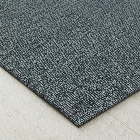 Chilewich Martha by Martha Stewart Heathered Shag Runner in Sea - 2'x6 ' - Easy Care - Premium Indoor/Outdoor Sufted Pruct للدخول والمطبخ والحمام وحوض السباحة مع الدعم المقاوم للعوامل الجوية in Saudi Arabia