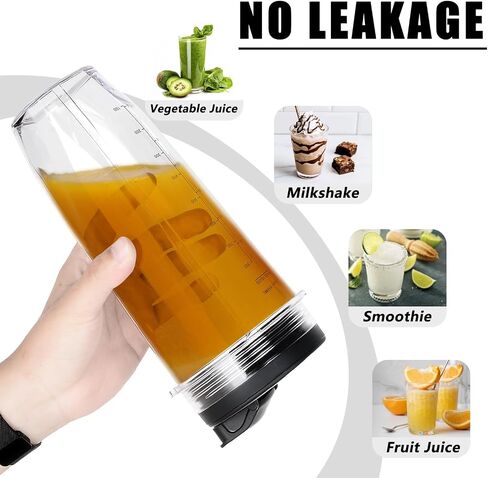 24oz for Ninja Blender Cups Replacement Compatible with Ninja Blenders BN401 BN751 BN801 BL642 BL682 NN102 SS401 SS101 TWISTi SS151 SS351 (2 Pack) in Saudi Arabia
