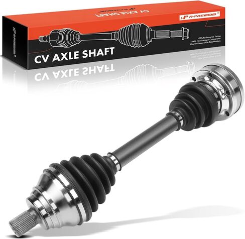 A-Premium CV Axle Shaft Assembly Compatible with Volkswagen Jetta 2012-2018, Golf 2010-2015, Golf City 2008, Golf R, Golf SportWagen, GTI, R32 & Audi A3, A3 Quattro, S3, Front Left Driver Side in Saudi Arabia