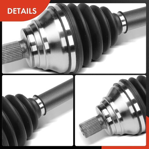 A-Premium CV Axle Shaft Assembly Compatible with Volkswagen Jetta 2012-2018, Golf 2010-2015, Golf City 2008, Golf R, Golf SportWagen, GTI, R32 & Audi A3, A3 Quattro, S3, Front Left Driver Side in Saudi Arabia