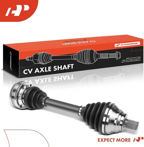 A-Premium CV Axle Shaft Assembly Compatible with Volkswagen Jetta 2012-2018, Golf 2010-2015, Golf City 2008, Golf R, Golf SportWagen, GTI, R32 & Audi A3, A3 Quattro, S3, Front Left Driver Side in Saudi Arabia