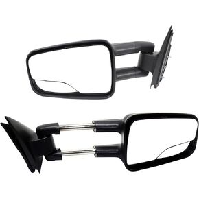 السائق الجانبي للمرآب والراكب اليدوي مرايا القطر لشيفروليه سيلفرادو 1500 GMC Sierra 1500 1999-2006 كابينة موسعة وكابينة قياسية in Kuwait