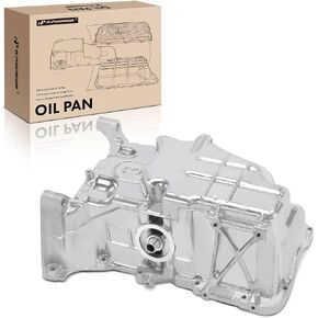 A-Premium Engine Oil Pan Sump with Drain Plug Compatible with Honda Fit 2009-2014, 1.5L, Manual Transmission, Replaces 11200RB0000, 112005EAK00 in Kuwait