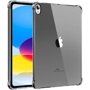 Case for iPad (A16) 11th Generation 11 Inch (2025), iPad 10th Generation 10.9 Inch (2022), Lightweight and Thin, Soft TPU with Air Bumper Guard, Anti-Scratch, Shockproof Impact Resistant, Clear in Saudi Arabia