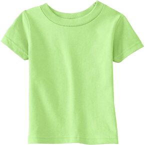 جلود الأرانب 5.5 أوقية. تي شيرت جيرسيه بأكمام قصيرة (3401) أصفر، 24 شهرًا in Kuwait