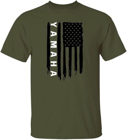Yamaha Yz American Flag USA T-Shirt in Kuwait