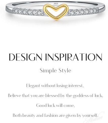 S925 Sterling Silver Infinity & Heart Pavé Ring for Women – Minimalist Twist Design, Everyday Stackable CZ Band, Casual Chic Jewelry in Saudi Arabia
