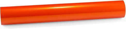 1.6FTx5FT PET Super Gloss Metallic Orange High Glossy Vinyl Wrap Auto Car Sticker Decal Film Sheet Bubble Free Air Release Technology with Tool Set in Saudi Arabia