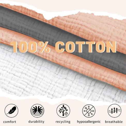 Womens Button Down Shirts Long Sleeve Cotton Gauze Tops Casual Collared Blouses Loose Fit with Pocket in Saudi Arabia