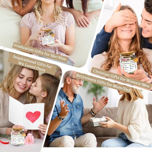 جرة آية الكتاب المقدس ، هدايا مسيحية للنساء ، اقرأني عندما تكون جرة الصلاة مع آيات الكتاب المقدس 90pcs in Kuwait