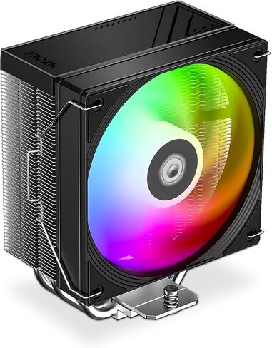 ID-COOLING FROZN A410 SE CPU Air Cooler, 4×Ф6mm High-Performance Heatpipes, 120mm Quiet Fan Low Noise 24.8 dB(A), Intel LGA1851/1700/1200/1150/1151/1155; AMD AM5/AM4 in Kuwait