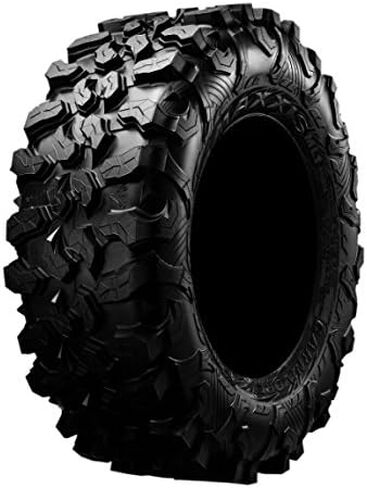 Bundle - 9 Items: System 3 ST-3 Black 15" Wheels 32" Carnivore Tires [4x137 Bolt Pattern 10mmx1.25 Lug Kit] in Saudi Arabia