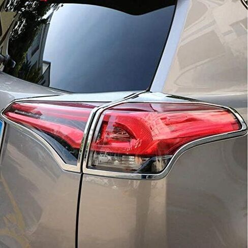 تغطية إطار إطار إطار الخلف الخارجي للتكنولوجيا الخارجي ، متوافق مع تويوتا RAV4 2016-2018 (وليس غطاء العدسة) in Kuwait