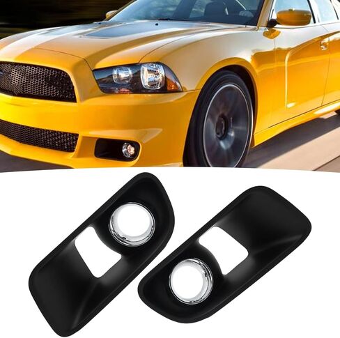 UOIENRT 2PCS 68072021AA يمين وليمين تغطية الإضاءة الضبابية الضبابية الإضاءة البديلة ل Dodge Charger SRT8 2012-2014 استبدال 68072020AA CH1038153 CH1039153 in Saudi Arabia