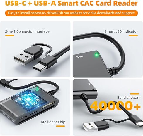 8 in 1 Multi Memory Card Reader USB C Lightning USB3.0 Multi Card Reader for SD TF CF XD MS,SD Card Reader Adapter for iPhone/iPad/MacBook/Samsung/PC Plug and Play Simultaneously Read/Write 5Gbps in Kuwait