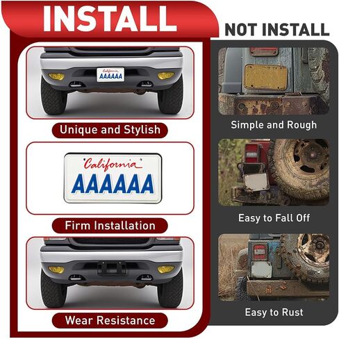 حامل قوس لوحة الترخيص الأمامي متوافق مع 1999-2004 Ford F150 Light Duty ، Heritage ، Expedition ، 1999 F250 ، استبدال لـ XL3Z17A385AA in Saudi Arabia
