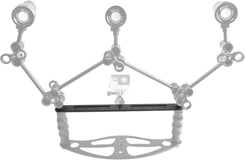 OrcaTorch ZJ14 Aluminum Ball Joint Clamp for Underwater Diving Light Arms Tray, Photography Diving Camera, 360° Clip Adapter Bracket Holder for Action Camera, Dive Flashlight Arm Connected Accessories in Saudi Arabia