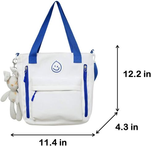 Kawaii Backpack with Cute Accessories Tote Bag Shoulder Bag Stylish in Saudi Arabia