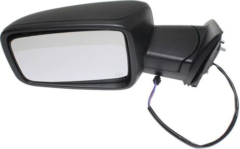Kool Vue Passenger Side Power Heated Mirror for Ram 1500 2014-2018 Manual Fold Without Signal Light & Puddle Lamp Textured With Remote Entry Group Package, w/o Towing Package in Saudi Arabia