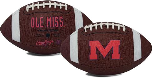 NCAA Game Time Full Size Football , LSU Tigers, Brown, Full Size in Saudi Arabia