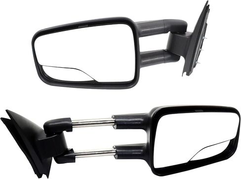 السائق الجانبي للمرآب والراكب اليدوي مرايا القطر لشيفروليه سيلفرادو 1500 GMC Sierra 1500 1999-2006 كابينة موسعة وكابينة قياسية in Kuwait