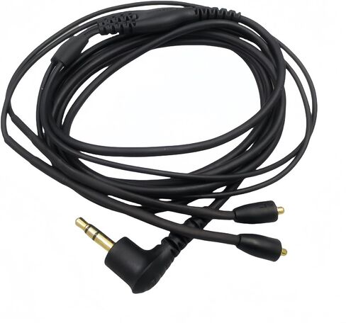 كابل سماعة أذن بديل EAC64CL مقاس 64 بوصة قابل للفصل لسماعات Shure SE215 وSE315 وSE425 SE535 وSE846 (شفاف) in Saudi Arabia