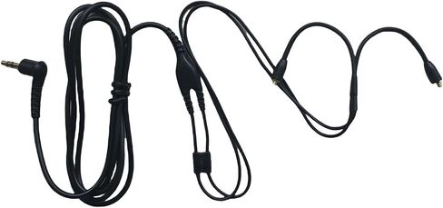 كابل سماعة أذن بديل EAC64CL مقاس 64 بوصة قابل للفصل لسماعات Shure SE215 وSE315 وSE425 SE535 وSE846 (شفاف) in Saudi Arabia