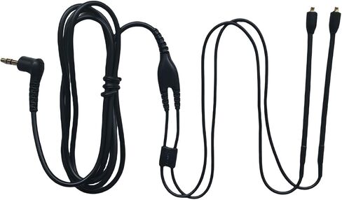 كابل سماعة أذن بديل EAC64CL مقاس 64 بوصة قابل للفصل لسماعات Shure SE215 وSE315 وSE425 SE535 وSE846 (شفاف) in Saudi Arabia