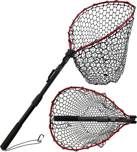Fishing net (Retractable 19.68, Red, 48in) in Kuwait