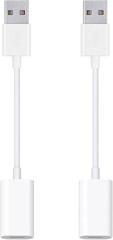 كابل محول صوت USB ذكر إلى Lightning Female، محول من النوع A إلى Lightning Dongle يدعم التحكم في مستوى الصوت بميكروفون متوافق مع سماعات رأس كمبيوتر MacBook وسماعات الأذن وسماعات الأذن والمزيد in Kuwait