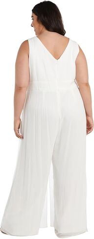 R&M Richards Jumpsuit W/Wrap Front Panel & Rhinestone Embellishment in Saudi Arabia