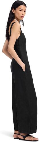 Madewell Womens Square Neck Plemsuit - الكتان in Saudi Arabia