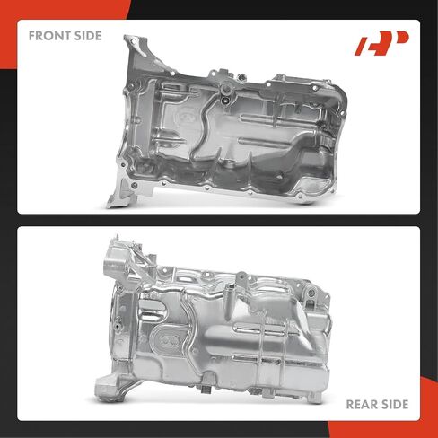 A-Premium Engine Oil Pan sump مع قابس التصريف متوافق مع Honda Fit 2009-2014 ، 1.5L ، ناقل حركة يدوي ، يحل محل 11200RB0000 ، 112005EAK00 in Saudi Arabia