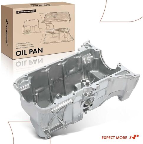 A-Premium Engine Oil Pan sump مع قابس التصريف متوافق مع Honda Fit 2009-2014 ، 1.5L ، ناقل حركة يدوي ، يحل محل 11200RB0000 ، 112005EAK00 in Saudi Arabia