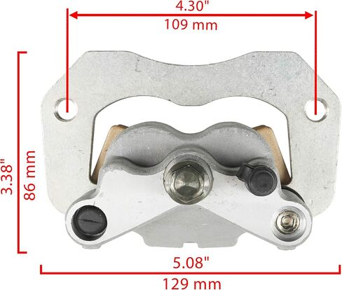 Caltric Rear Right Brake Caliper Compatible with Polaris RZR 1000 60 Inch 2016 2017 2018 2019 2020 1912275 in Saudi Arabia