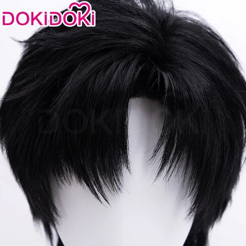 KIRA KIRA Rafayel Cosplay Wig 38cm/15’’ Love And Deepspace Rafayel Wig Mullet Tidal Surge Wolf Cut Qiyu Purple Long Straight Hair for Halloween Cosplay (Purple Rafayel) in Kuwait
