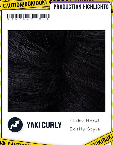 KIRA KIRA Rafayel Cosplay Wig 38cm/15’’ Love And Deepspace Rafayel Wig Mullet Tidal Surge Wolf Cut Qiyu Purple Long Straight Hair for Halloween Cosplay (Purple Rafayel) in Kuwait