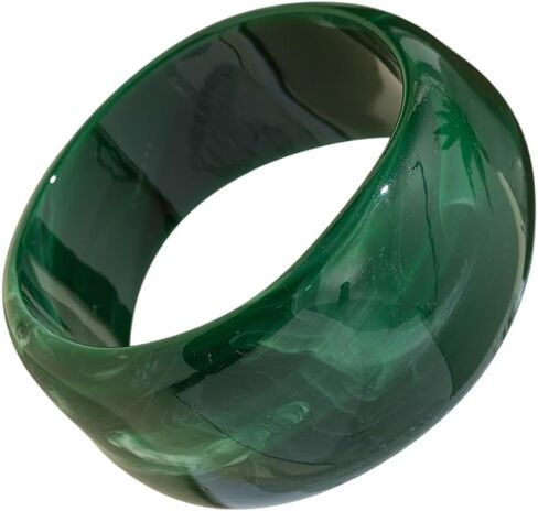 Bohemian Colorful Geometric Cuff Bangle Chunky Irregular Wide Bangle Bracelets Multiple Color Acrylic Resin Statement Jewelry for Women Party Jewelry in Saudi Arabia